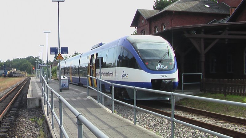 Ein Talent der ola steht in Putbus.