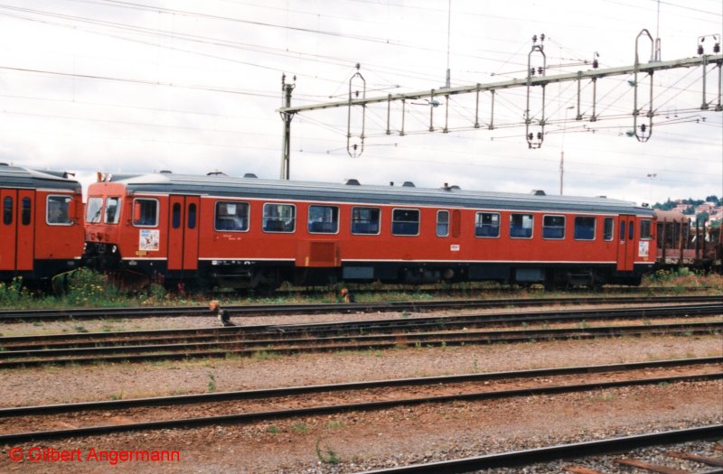 Ein Triebzug vom TYP Y1 1294 der Inlandsbanan am 26.07.1999 in stersund.

