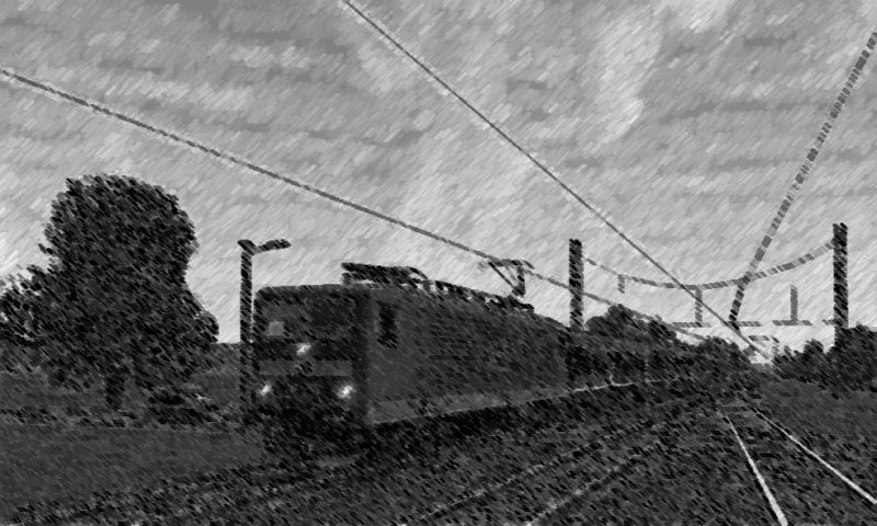 Ein variiertes Bild von einer 143 nach Dresden Hbf. Das Originale Bild ist lngst schon drin.