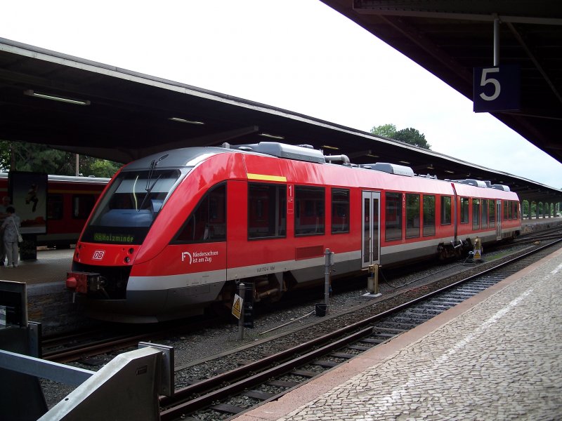 Ein Vt 648 steht in Bad Harzburg (14.8.2007)