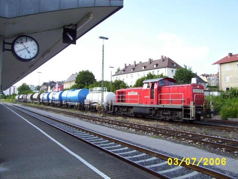 Eine 294 am 3.7.2006 in Amberg.