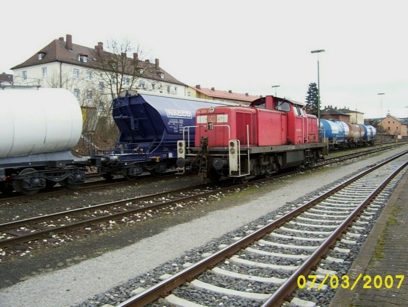 Eine 294 am 7.3.2007 in Amberg.