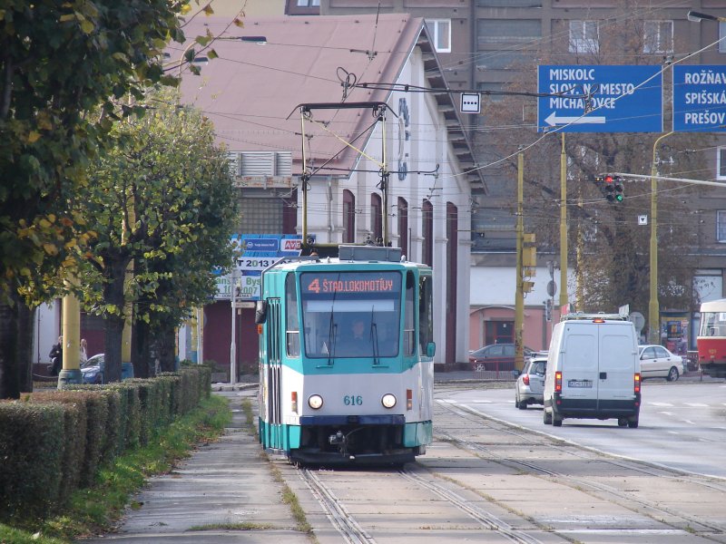 Eine alte Tatra in Koice/Kaschau in der nhe von der Innenstadt. Aufgenommen am 24.10.2007