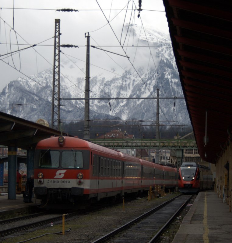 Eine besondere �beraschung f�r mich war heute der 6010 001 in Salzburg.
