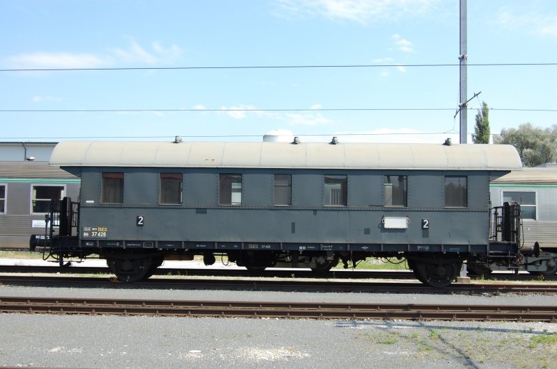 Eine bestens gepflegte Donnerbchse im Bf Trimmelkam