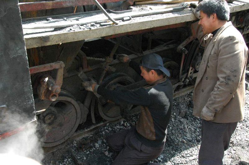 Eine defekte Kuppelstange brachte den ganzen Fahrplan durcheinander.