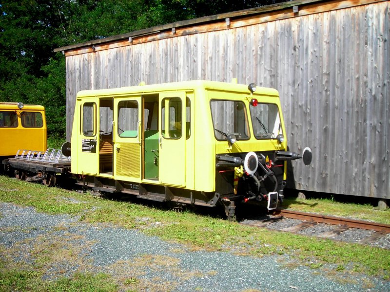 Eine Draisine der Gattung X626. Mit diesen Draisinen werden die Pupblikumsfahrten zwischen Obersch�tzen und Oberwart durchgef�hrt.