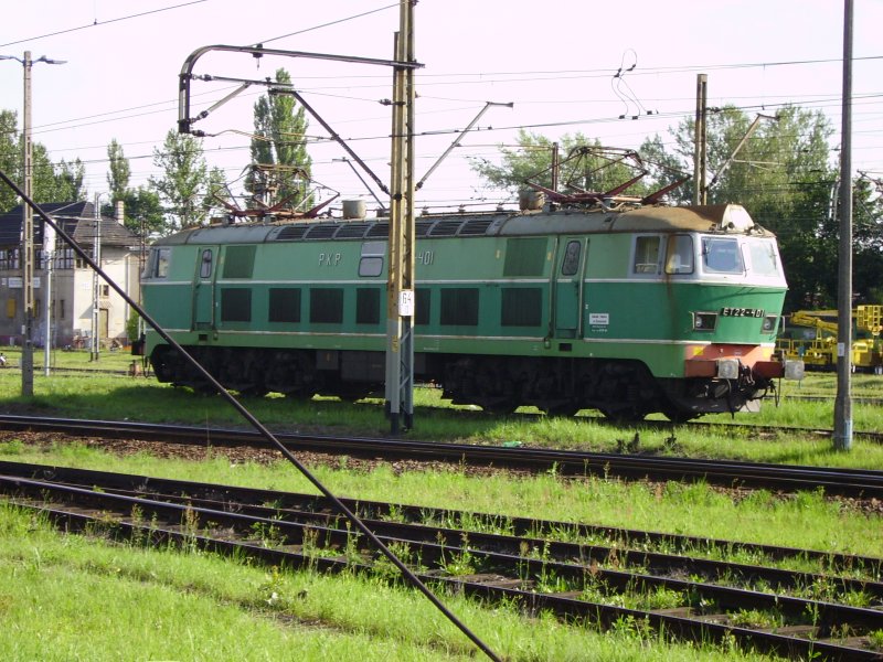 Eine ET22 steht im Bahnhof Kedzierzyn Kozle!