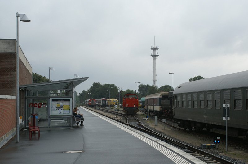 Eine G 1206 der CFL Cargo am 12.08.2008 in Niebll (neg)