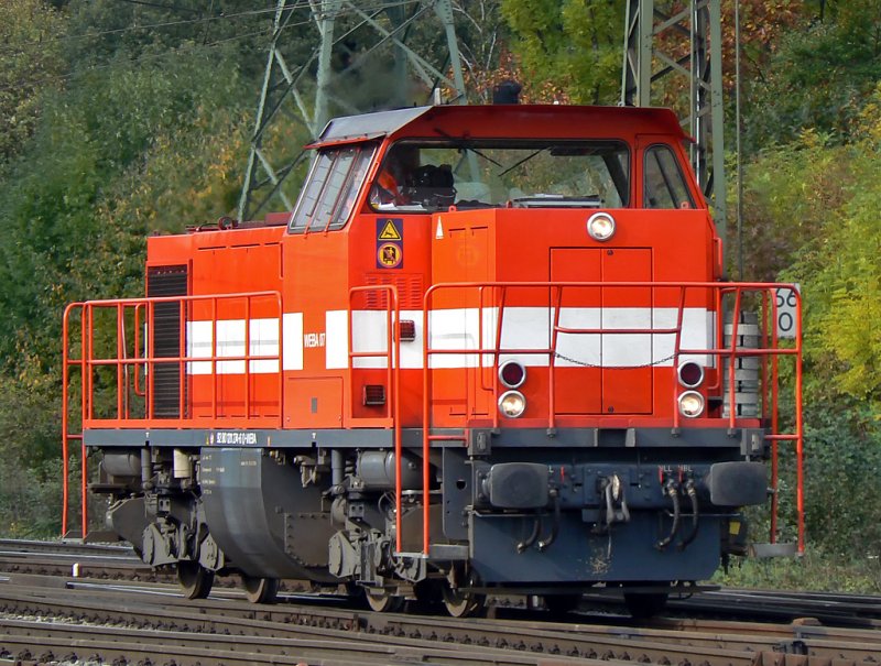 eine MaK der WEBA, aufgenommen in Gremberg am 13.10.09