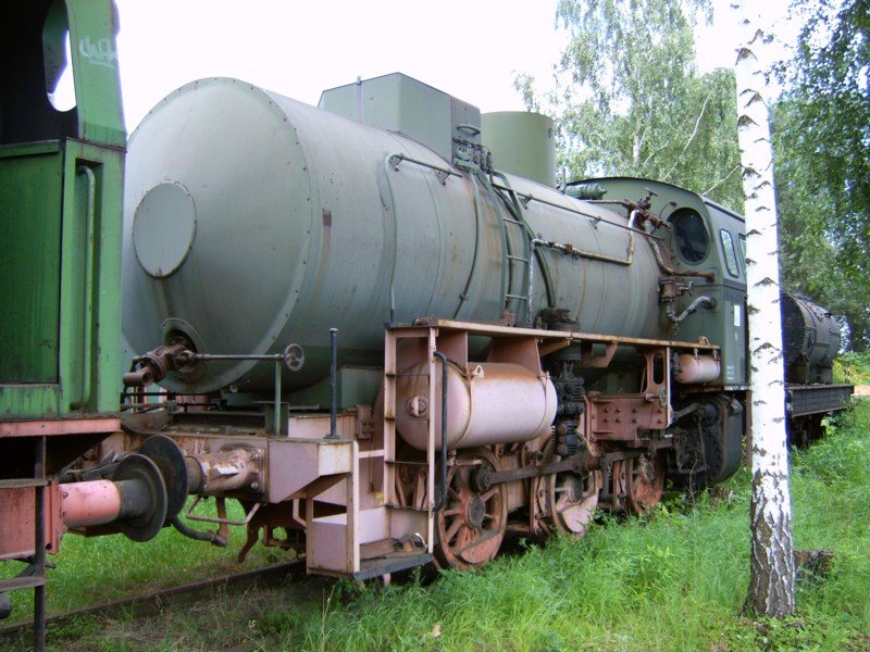Eine Meininger Cfl rostet auf dem Gelnde des SEM Chemnitz, 27.08.05