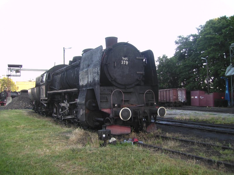 Eine nicht im Betrieb befindliche TY45 im BW Wolsztyn.