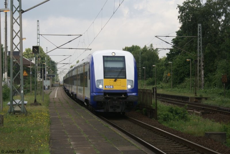 Eine NOB nach Hamburg-Altona am 17.06.2007 in Tornesch