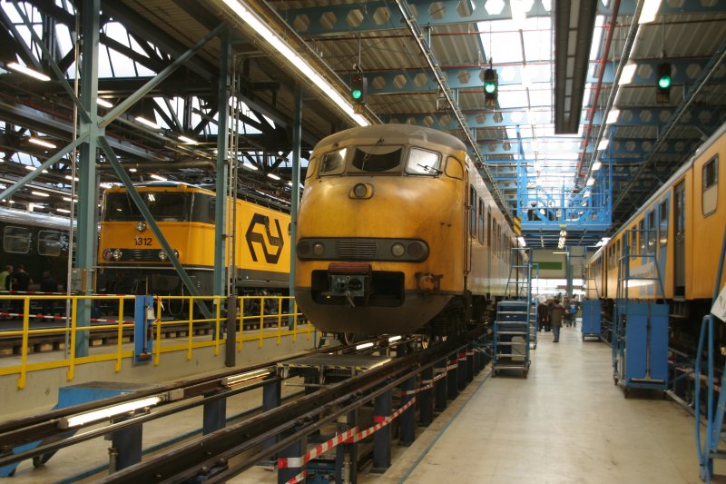 Eine Plan V am 24. November 2007 in der Nedtrain werkplaats(BW) Maastricht am Tag der offenen Tr