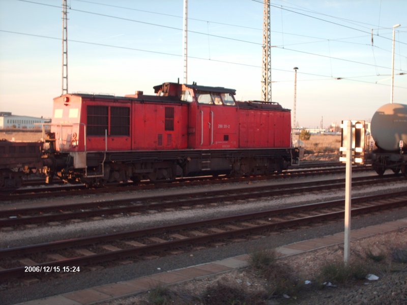 Eine Rangierlokomotive des RBB.(auf den ersten Blick nicht zu erkennen)