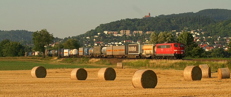 Eine unbekannt gebliebene 151 am Anend des 15. Juli 08 in Grosachsen-Heddesheim.