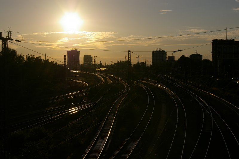 Einfahrt Mannheim Hbf am 18.08.2008