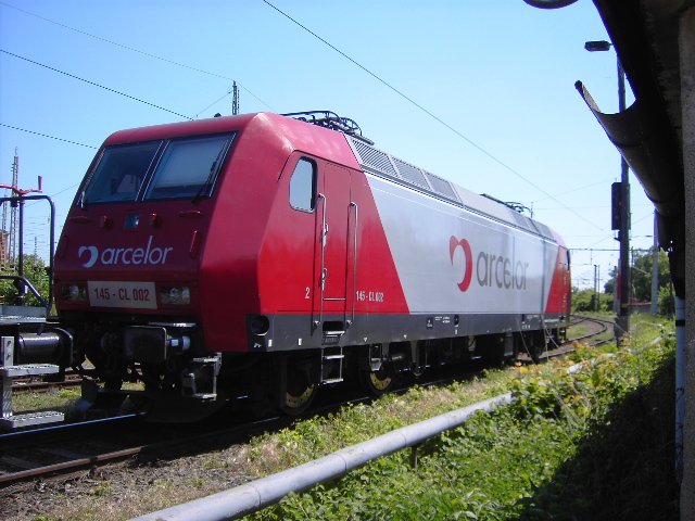 EKO TRANS 145 CL 002 am 19.Mai 2007 im Bahnhof Guben