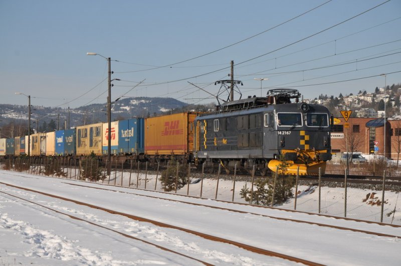 EL 14 2167 March 27th 2008 at Lierstranda near Drammen