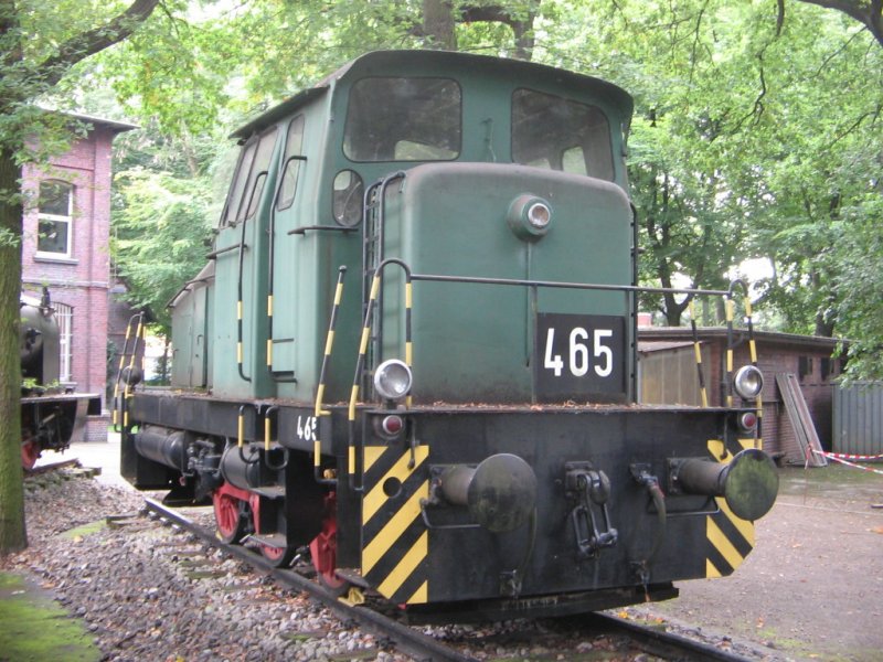 Emschertalmuseum in Wanne-Eickel,13.09.07,Kraus-Maffei ML 440C,Bj.1962,ex.Ruhrkohlelok 465.