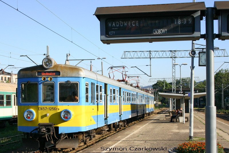 EN57-1256 in Bielsko-Biala am 18.07.2006