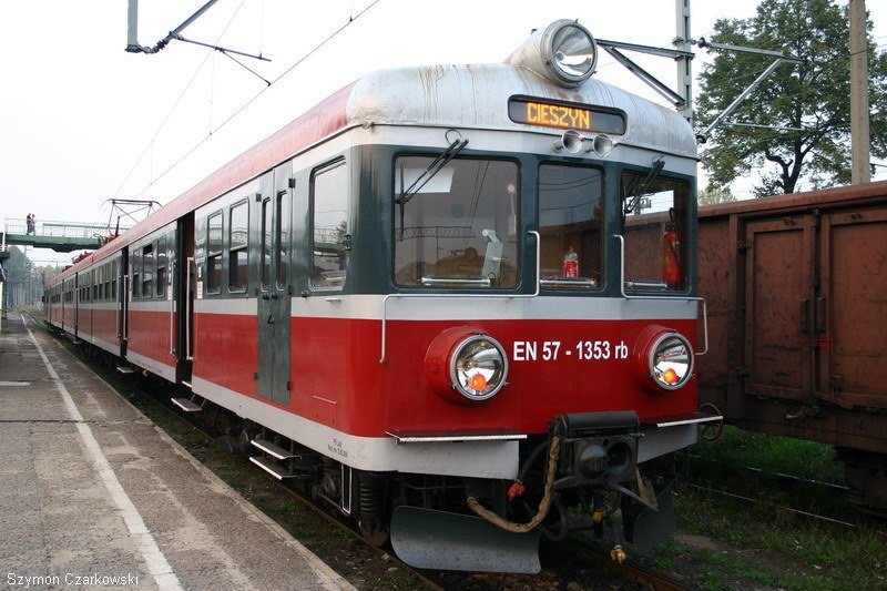 EN57-1353 in Bielsko-Biala am 13.10.2006
