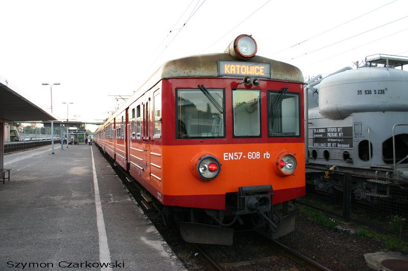 EN57-608 in Bielsko-Biala am 19.07.2006