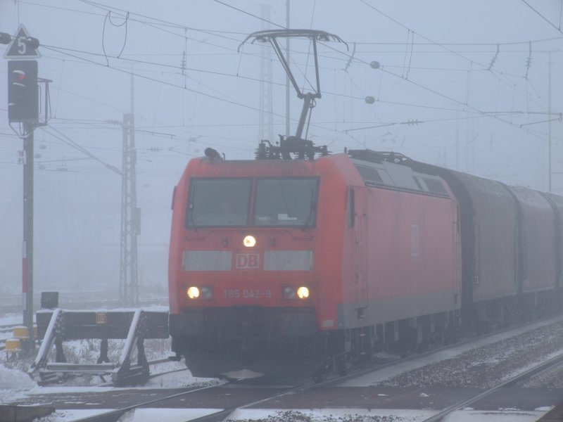 Endlich Schnee, aber dieser Nebel war zum ....! 29.12.2006 Plattling