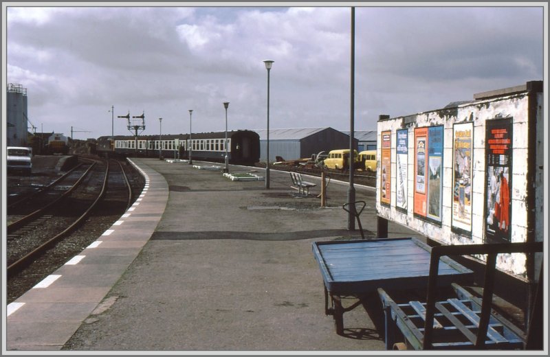 Endzeitstimmung im ussersten Nordwesten Englands in Mallaig. (Archiv 04/80)