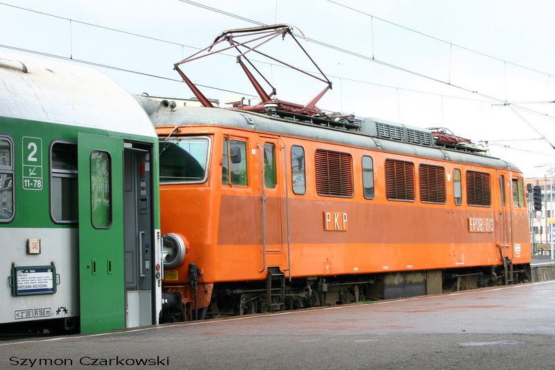 EP08-013 mit EC  Praha  in Katowice am 06.08.2006