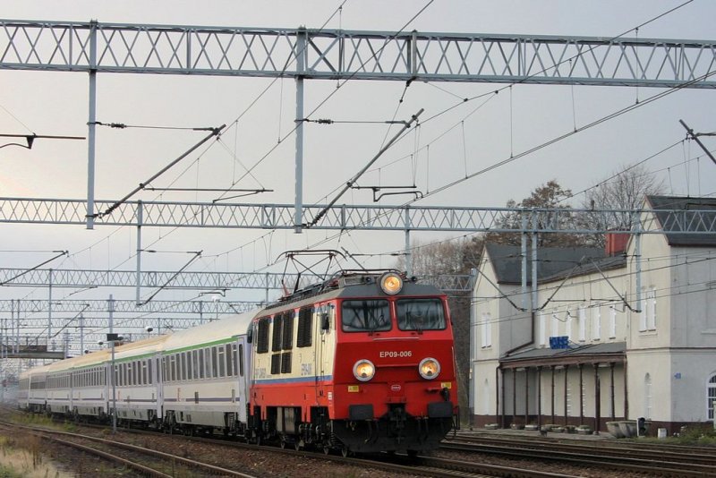 EP09-006 mit EC Sobieski in Chybie am 12.11.2006