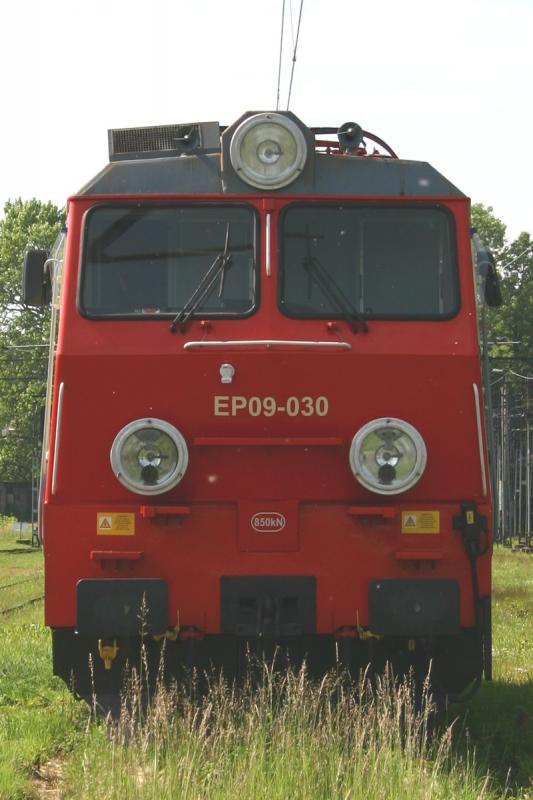 EP09-030 der PKP Cargo am 11.06.2006 in Bielsko-Biala (Polen)