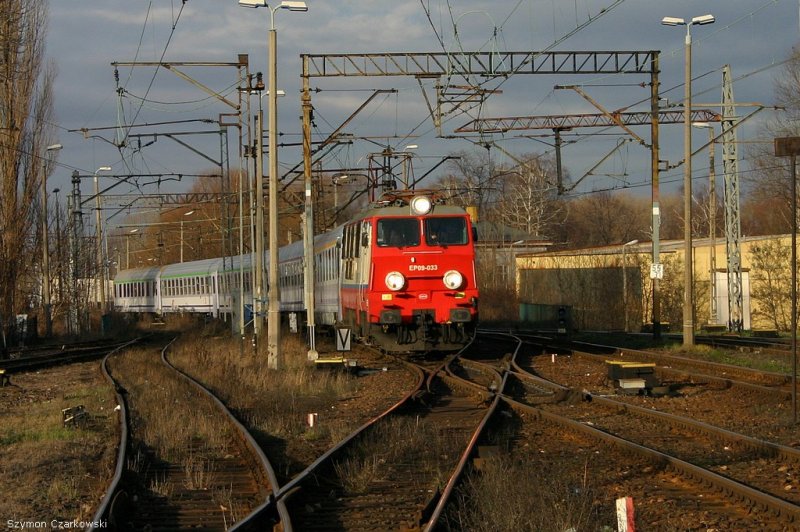 EP09-033 mit Ex Beskidy in Bielsko-Biala am 09.01.2007