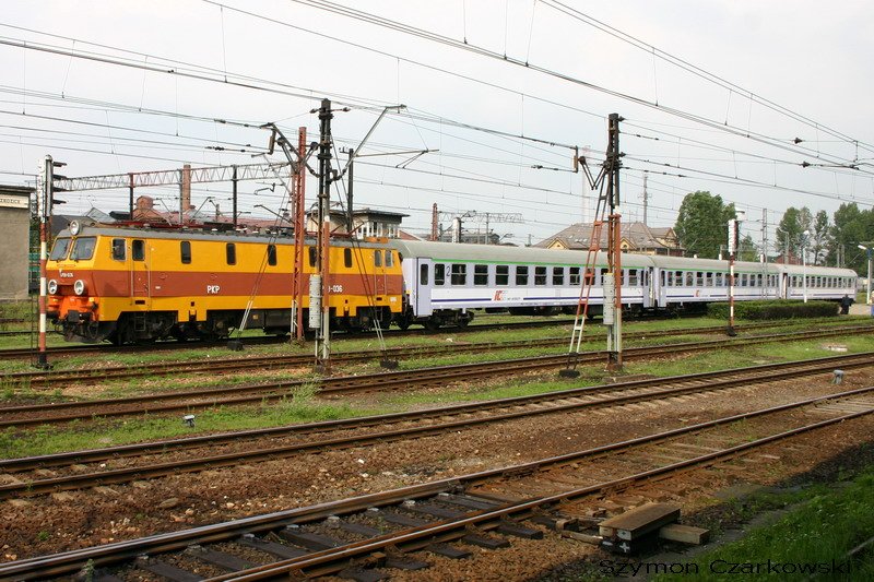 EP09-036 mit EC aus Krakow zu Wien in Czechowice-Dziedzice am 11.08.2006