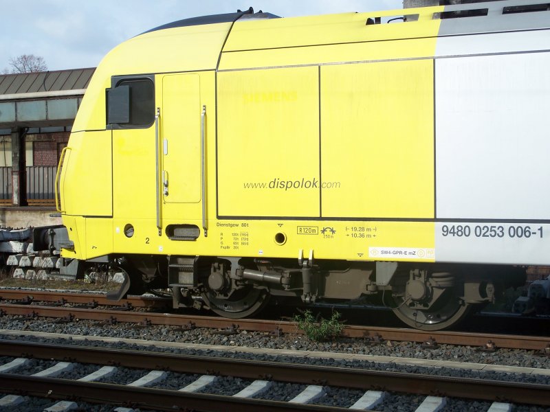 ER 20-006 Fherstand/Drehgestell in Giessen am 29.02.2008