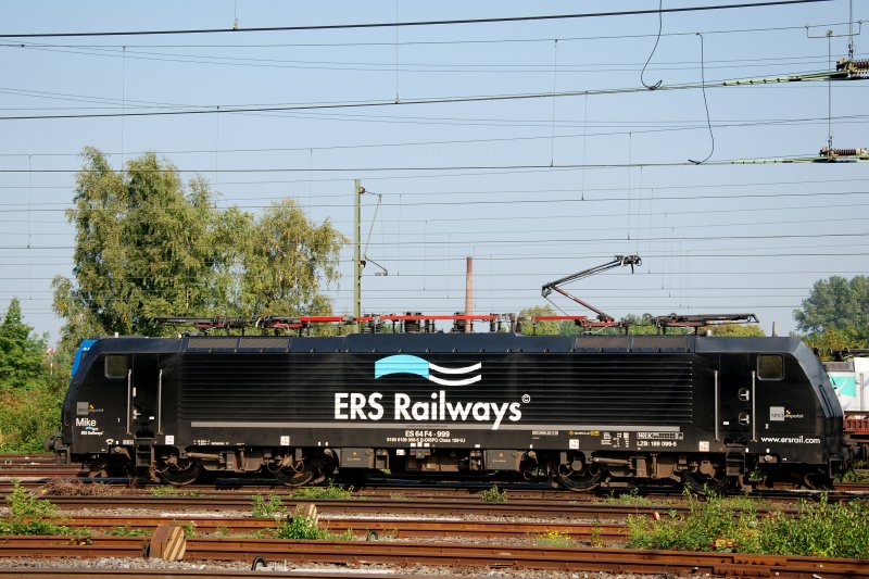 ERS 189 099 (MRCE) abgesteld im Emmerich am 19/09/09