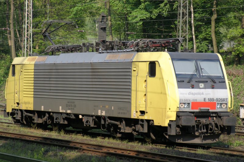 ES 64 F4-026 am 23.4.09 in Duisburg-Neudorf