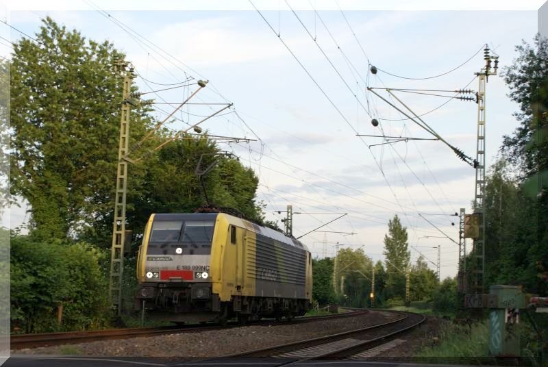 ES 64 F4-099 als Lz am Km 28,190 in Dsseldorf am 03.06.2008