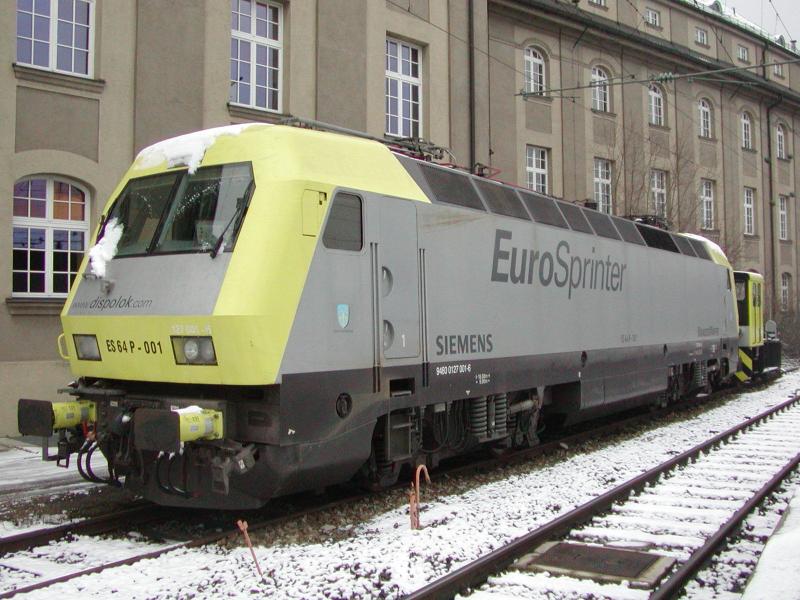 ES 64 P-001 am 04.01.2006 in Mnchen Hbf