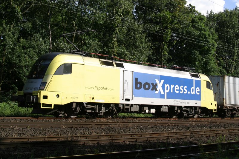 ES 64 U2-025 am 19.6.09 in Duisburg-Neudorf