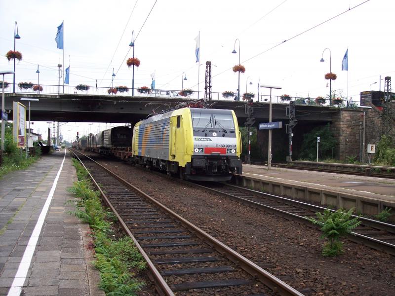 ES F4 091 durchfhrt mit einem GZ Weinheim am 19.7.2005