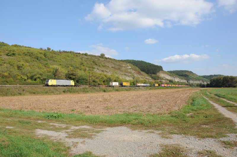 ES64 F4-024 am 25.09.09 in Karlstadt/Main Richtung Gemnden