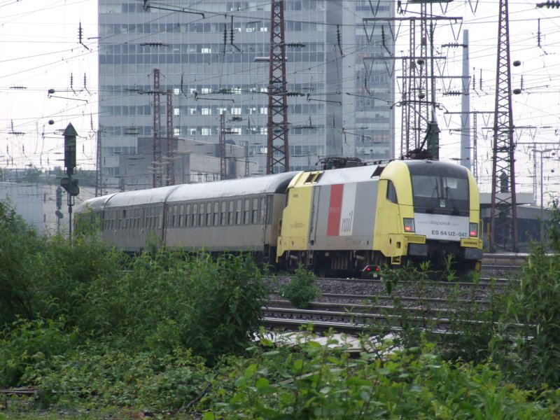 ES64 U2-047 der Abellio Rail auf dem Weg nach Hagen am 07.05.07