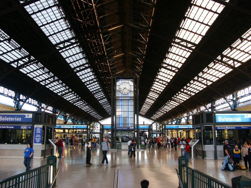 Estacion central, Santiago de Chile,
aufegnommen:11.10.2005 