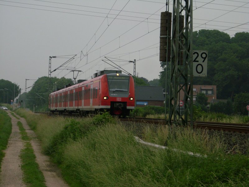 ET 083/583 als Rhein-Niers-Bahn nach Aachen 