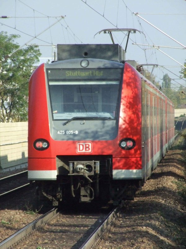 ET 425 305 verlsst als RE in Richtung Stuttgart Hbf den Hp Ellental (09.10.2007)