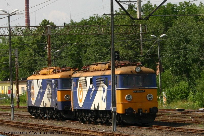 ET21-15 und ET21-20 der CTL in der Nhe von Bydgoszcz am 27.06.2006