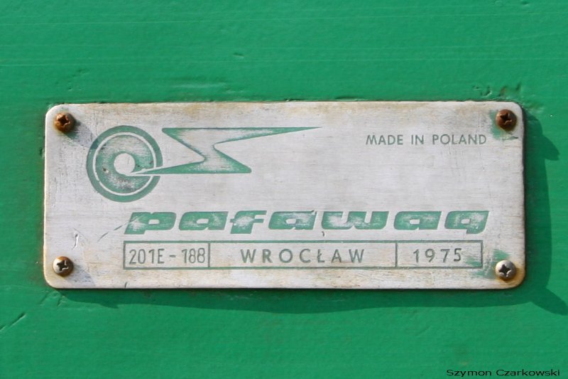 ET22-187 - Fabrikschild, Czechowice-Dziedzice am 20.08.2006