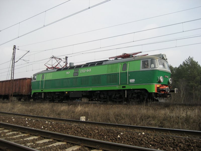ET22-645 am 21.02.2008 in Bydgoszcz.