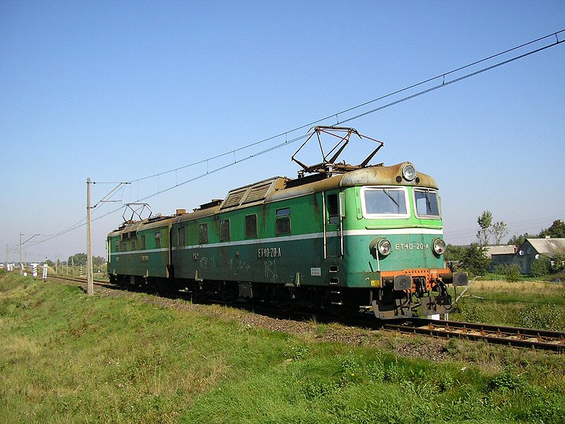 ET40-20 in Częstochowa, 26.09.2006